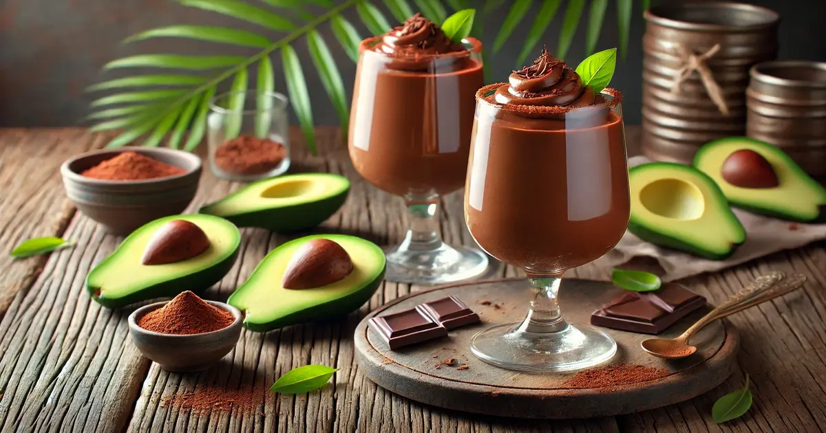 Chocolate Avocado Mousse 2