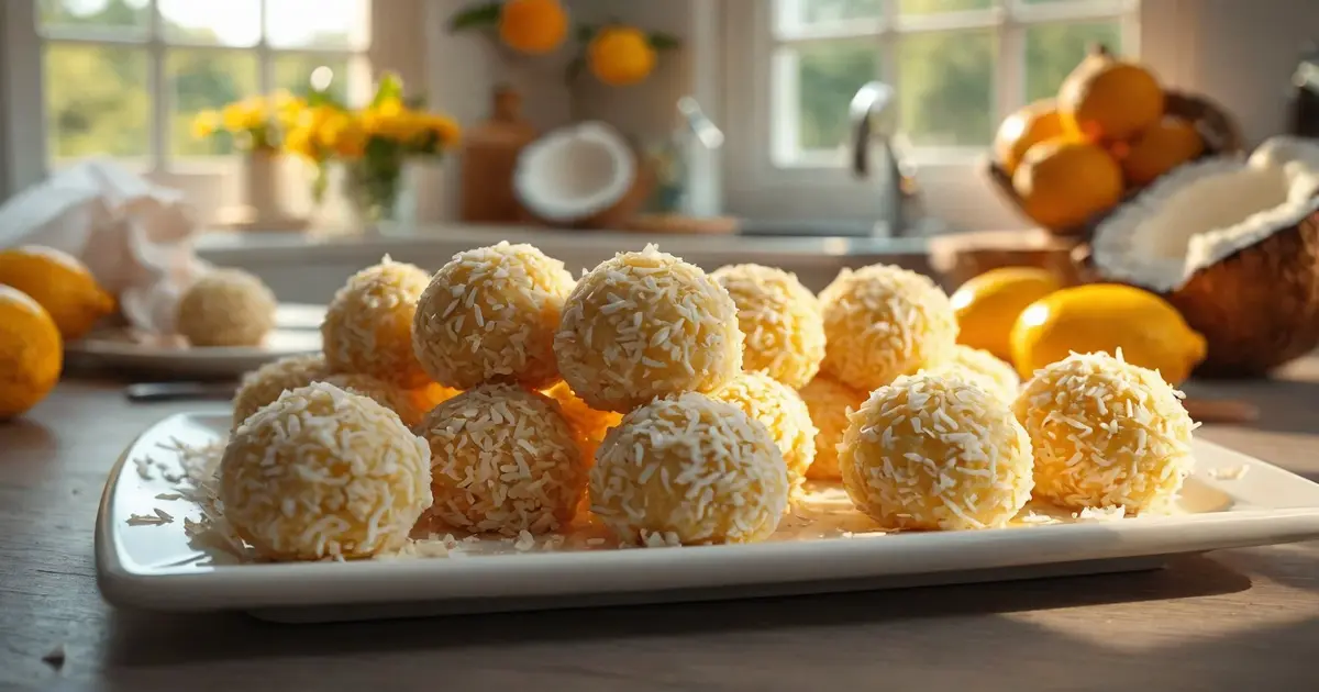 Coconut Lemon Truffles 2