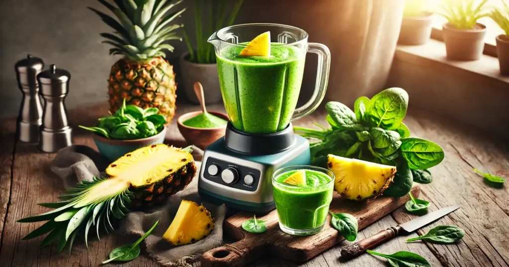 pineapple spinach smoothie king