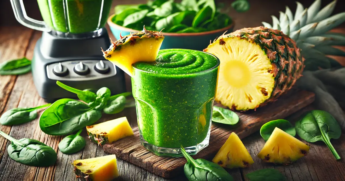 Pineapple Spinach Smoothie