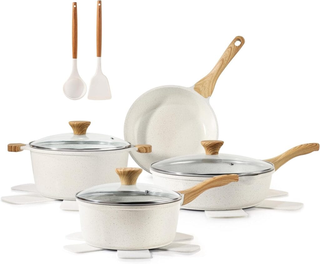 SENSARTE Nonstick Ceramic Cookware