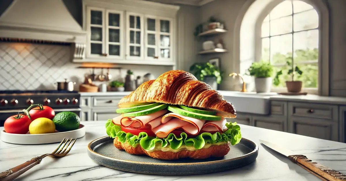 Turkey Avocado Croissant