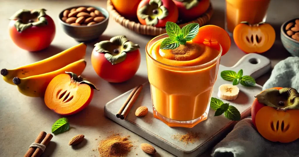 Persimmon Smoothie: A Refreshing and Nutritious Treat to Enjoy Anytime